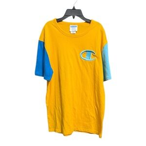 Champion Yellow and Blue T-Shirt